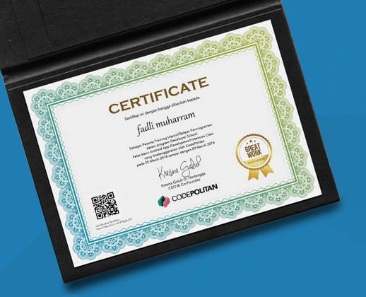 Sertifikat MAP Digital